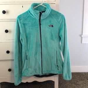 Fuzzy North Face Jacket